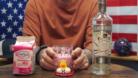 Robert Kendrick - Emden Tash - Smirnoff Vanilla Vodka & Strawberry Milk