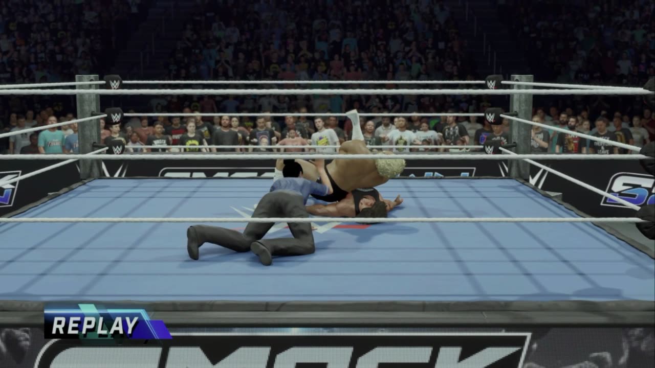 WWE 2k25 Universe Mode Raw Bronson Reed VS Rowdy Roddy Piper 1