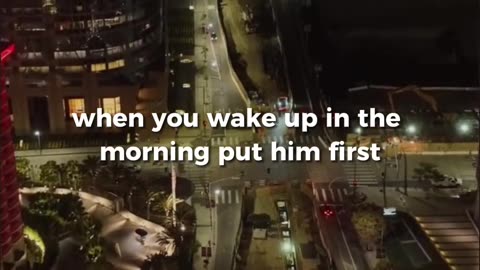 ✝️💛 Put Jesus First | Prayer for Guidance & Faith Renewal | InGodWeTrustDaily