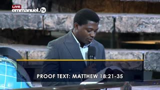 Evangelist James sermon titled “Be Merciful And Obtain Mercy”.