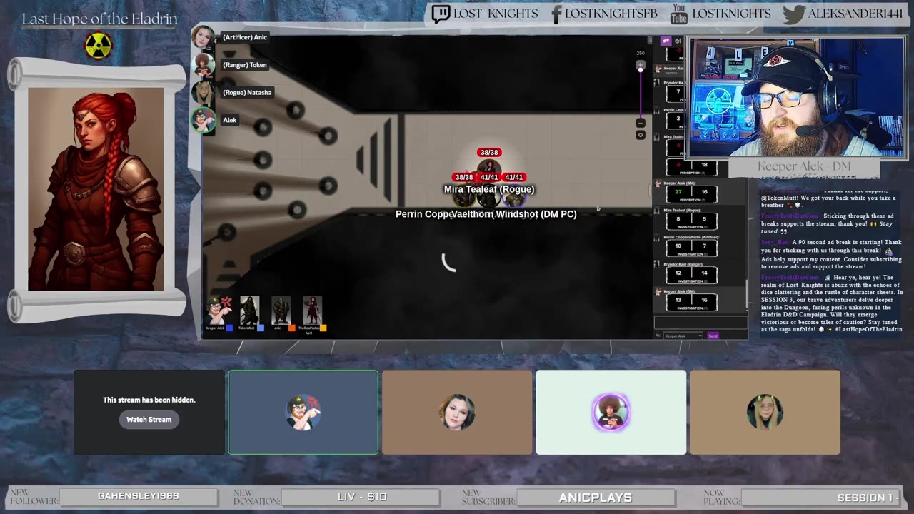 REPLAY Lost Knights D&D