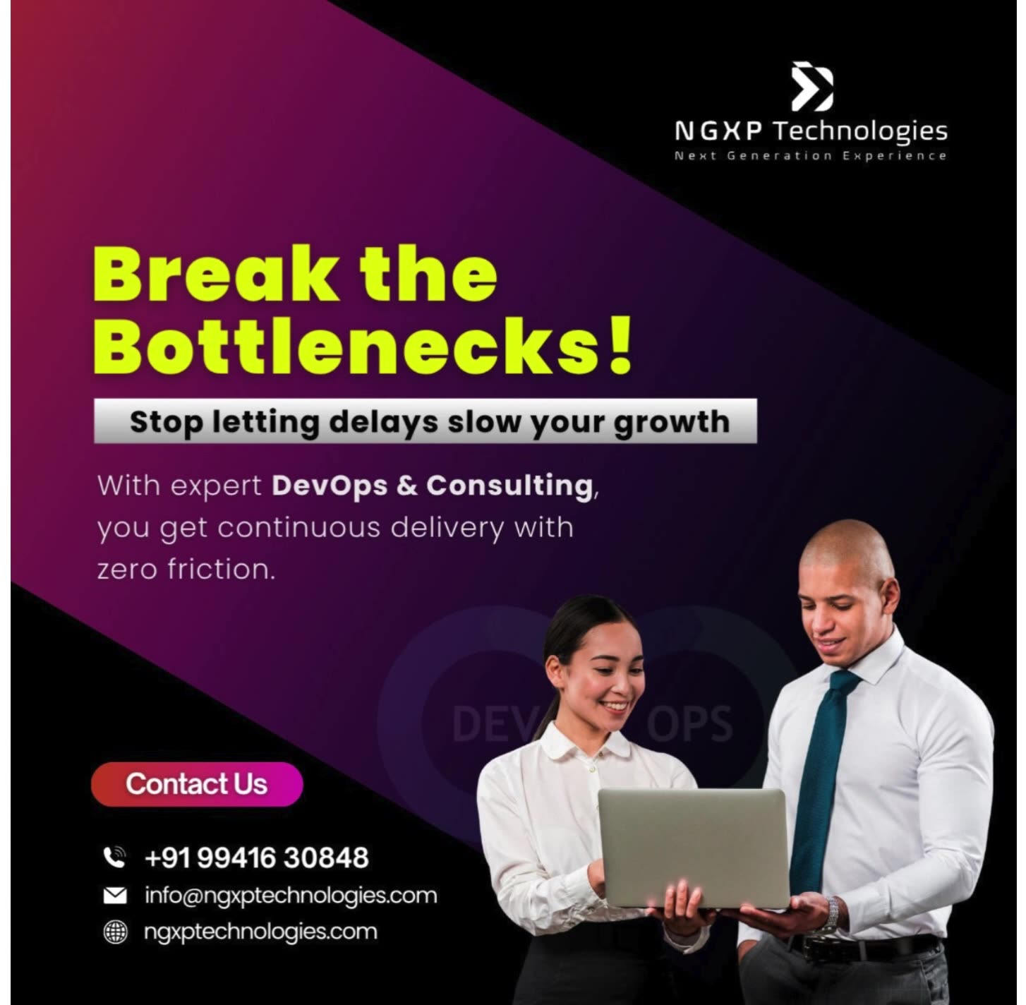 Expert DevOps Consulting and Implementation in India | NGXP Tech