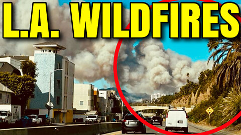 Wildfire Evacuations Begin in Los Angeles - Bubba the Love Sponge® Show | 1/8/25