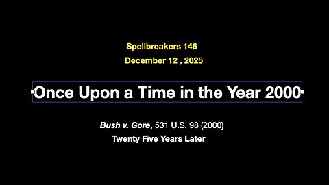 Once Upon a Time in the Year 2000