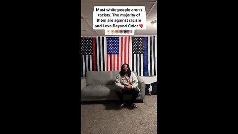 Most white people aren't racists. The majority of them are against racism and Love Beyond Color
