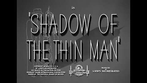 Shadow of the Thin Man (1941)