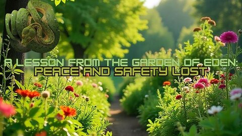 Lessons From The Garden of Eden