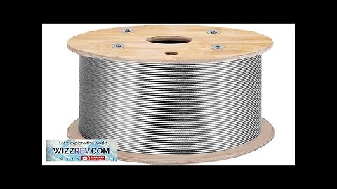 VEVOR Stainless Steel Cable Railing 1/8"x 500ft Wire Rope 316 Marine Grade Review