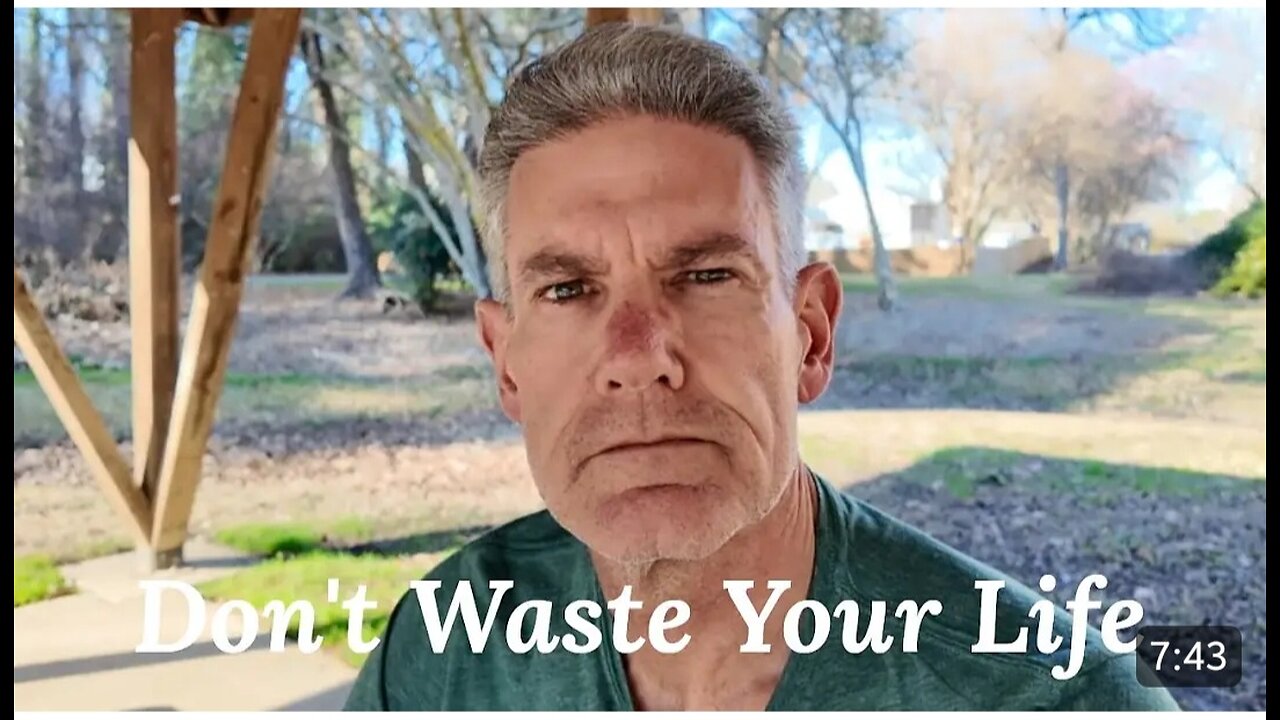 It took me 40 Years to Realize What I'll tell you in 8 Minutes