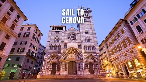 Sail to Genova #GenovaSong, #ItalyTravelMusic, #RivieraVibes