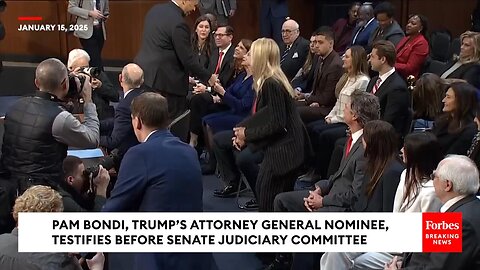 Chuck Grassley Straight-Up Lists 'Abuses' By Biden DOJ At Top Of Pam Bondi Confirmation Hearing