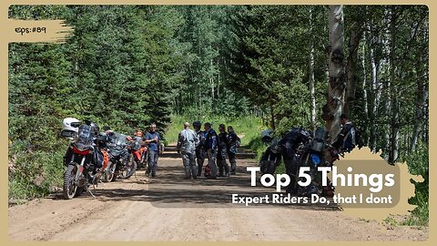 What Experts Know That us new riders do not