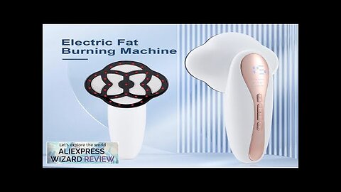 Electric Fat Burning Machine Portable Body Slimming and Shaping Beauty Equipment Full Review