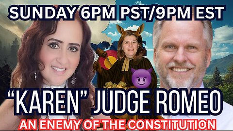 "Karen" Judge Romeo - An ENEMY OF THE CONSTITUTION! Thomas Day Explains...