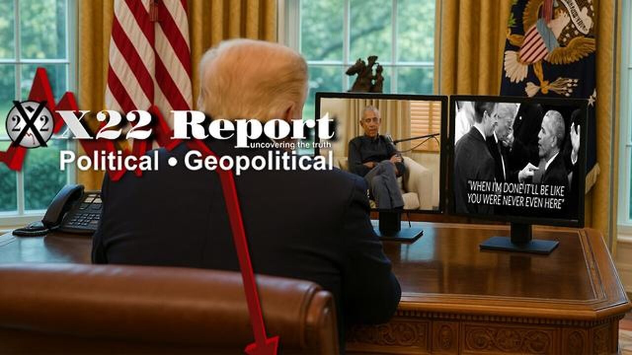 Ep 3752b - Obama Looks Defeated, Largest Human Trafficking System Dismantled, Phase II Coming