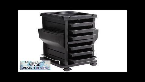 VEVOR Ultimate Salon Trolley Cart Lockable Beauty Salon Cart for Stylist Review