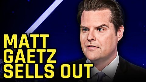 Matt Gaetz Gets The Most Predictable New Job Imaginable