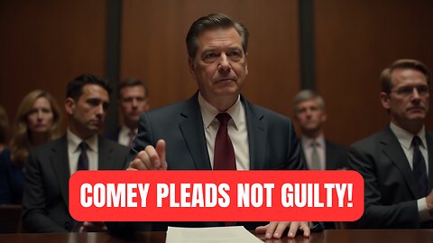 COMEY PLEADS NOT GUILTY!