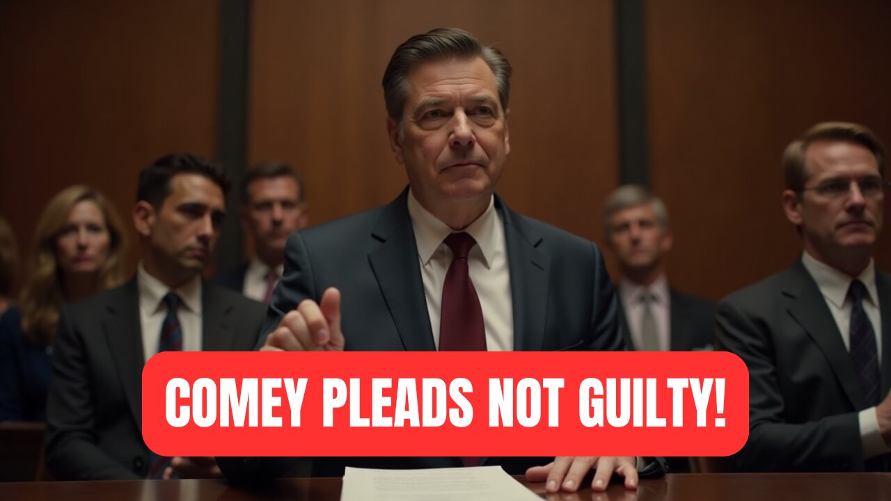 COMEY PLEADS NOT GUILTY!