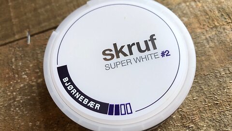 Skruf SuperWhite Björnbär Nicotine Pouches Review