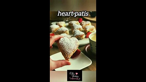 heart patis/cookie