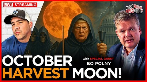 Trump's Cryptic Grim Reaper Post Points To October Harvest Moon!