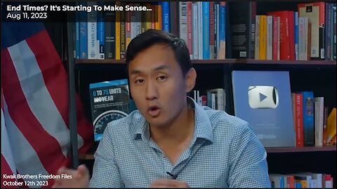 Israel | "If You Look At Ezekiel 38 God Foretold That In the End Times There Would Be a Major Military Attack Against Israel Once Israel Would Be Restored." - Kwak Brothers Freedom Files + Luke 17:18-30 & Matthew 24:37