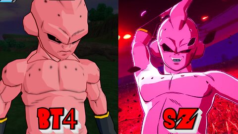 Kid Buu - Dragon Ball Sparking Zero VS Budokai Tenkaichi 4