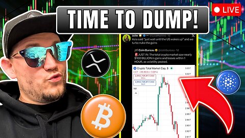 Bitcoin Falling Lower! Massive Opportunity to Short Crypto!