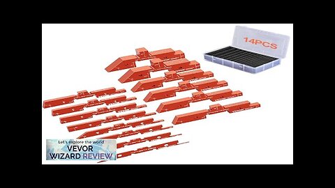 VEVOR Router Table Setup Bars 14 pcs Precision Aluminum Setup Blocks Height Review