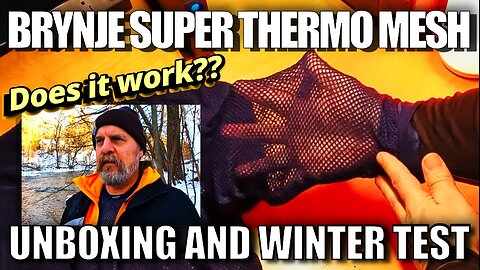 Brynje Super Thermo Mesh Base Layer from Norway – Unboxing and North American Review - Does It Work?