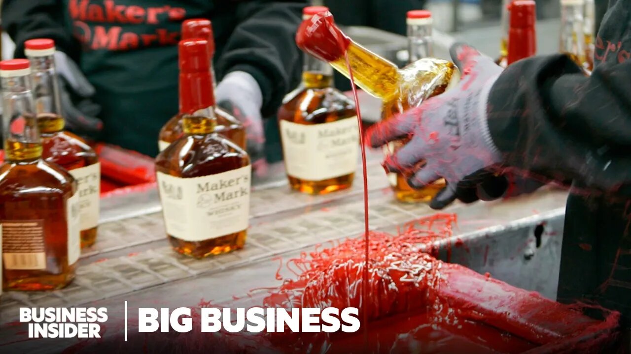 How Maker’s Mark Produces 34 Million Bottles Of Bourbon A Year | Big Business | Business Insider PSN