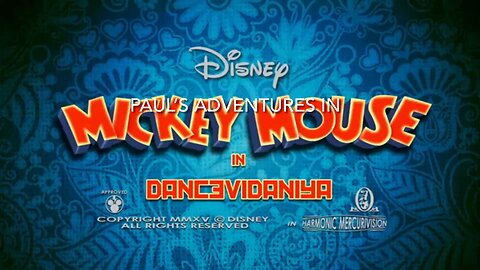 Paul’s adventures in Mickey Mouse dancevidaniya