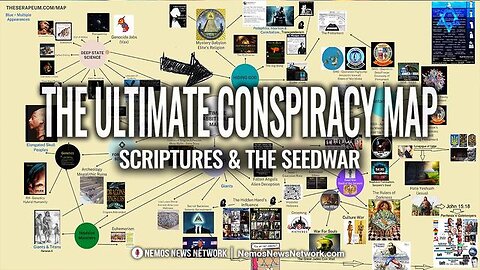 The Ultimate Conspiracy Map ep. 4 - Scriptures & The Seedwar