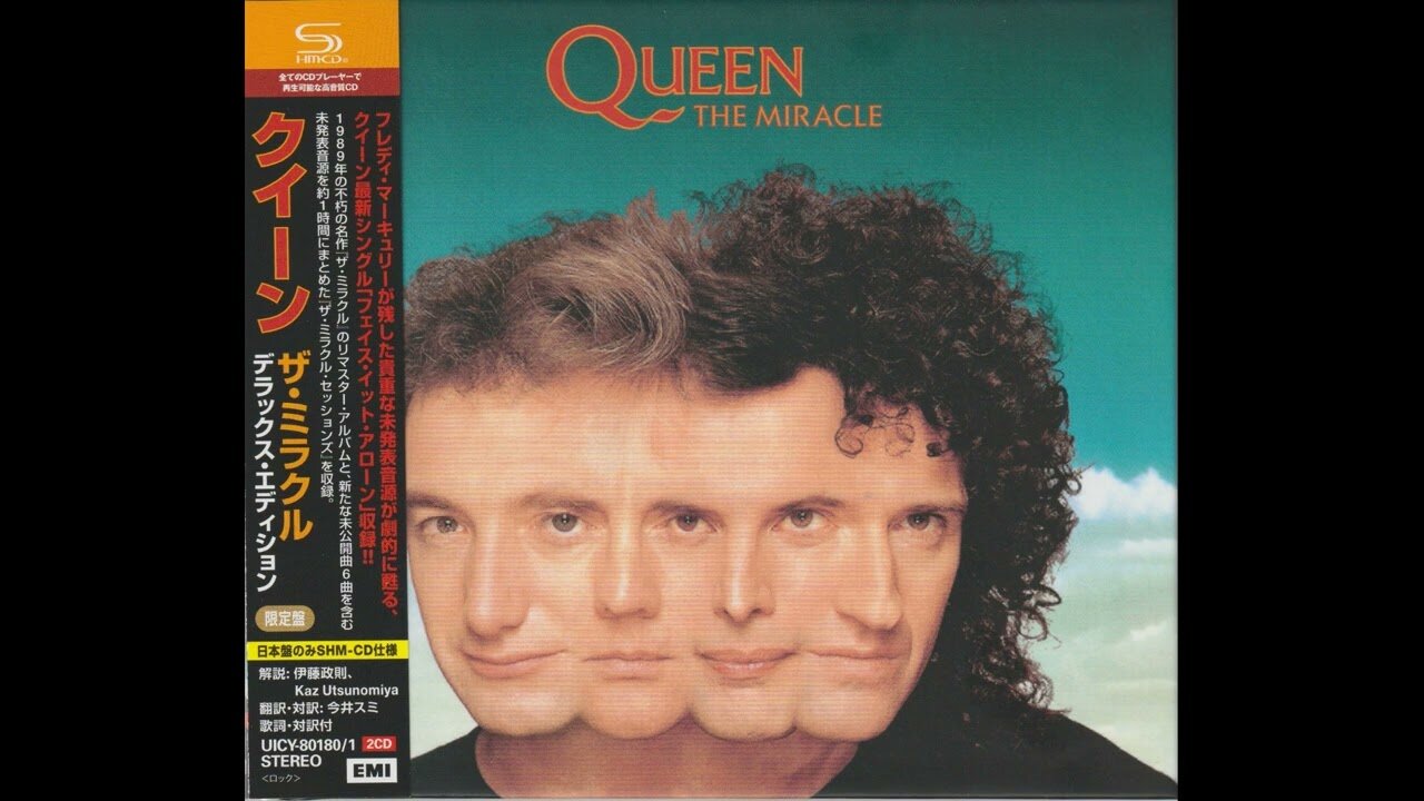 Queen - The Miracle (1989/2022) [Complete 2xCD] Deluxe Edition, Japan