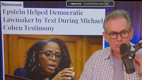Dem lawmaker was getting help from Epstein during MichaelCohen testimony partial segment (partial segment)▮The Jimmy Dore Show