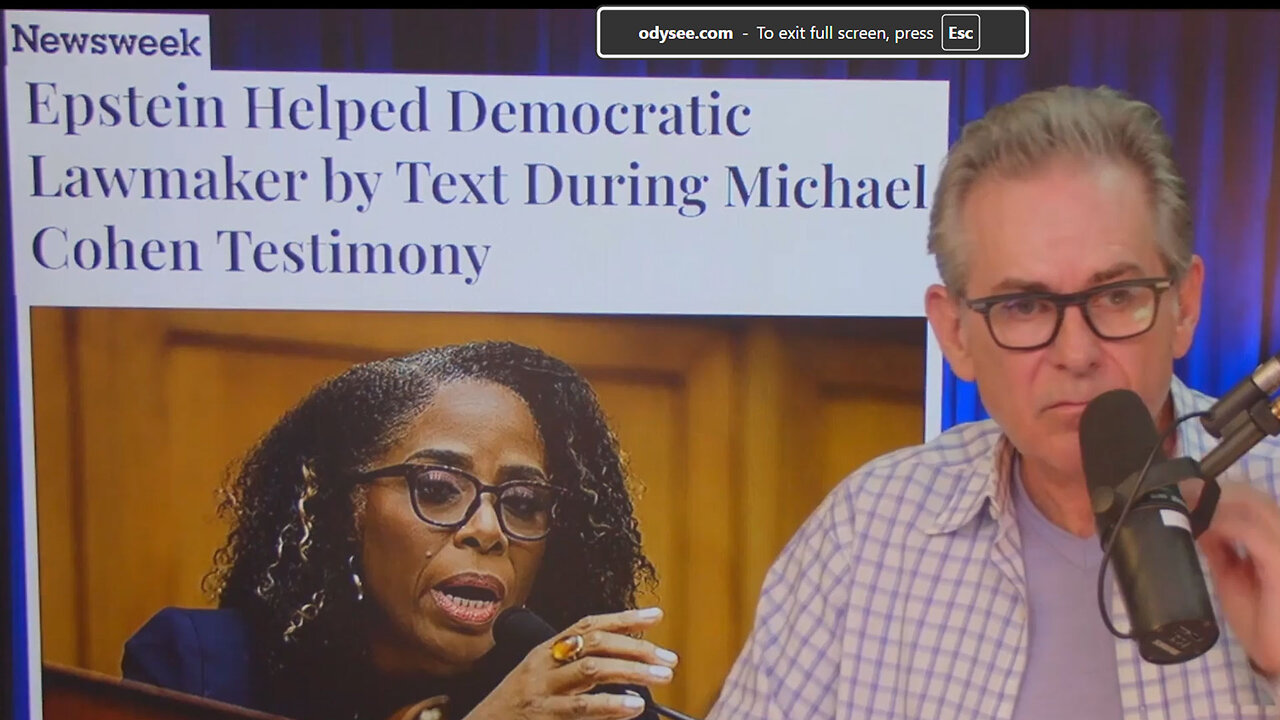 Dem lawmaker was getting help from Epstein during MichaelCohen testimony partial segment (partial segment)▮The Jimmy Dore Show