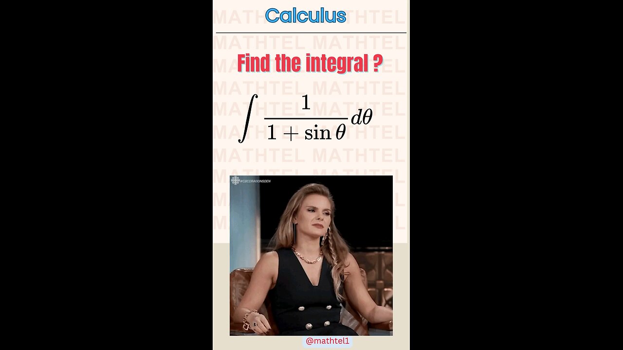 Can you find the integral ?