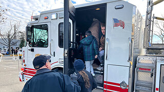 Christmas Fire Truck Rides 2025