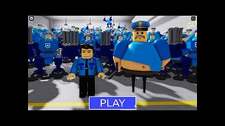 BARRY ROBOT TSUNAMI! Walkthrough Full GAMEPLAY #roblox #ScaryObby