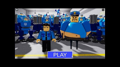 BARRY ROBOT TSUNAMI! Walkthrough Full GAMEPLAY #roblox #ScaryObby