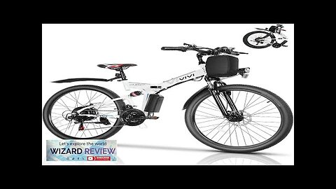 Vivi M026TGB Electric Bike 26" Electric Bike for Adults Peak 850W Folding Review