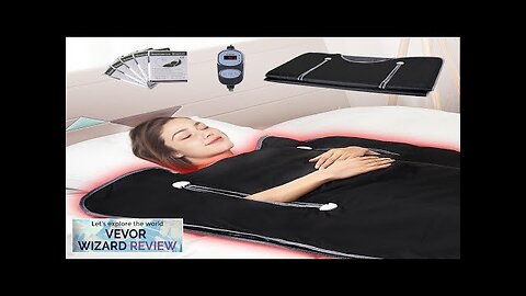 VEVOR Sauna Blanket for Detoxification Portable Far Infrared Sauna for Home Oxford Review