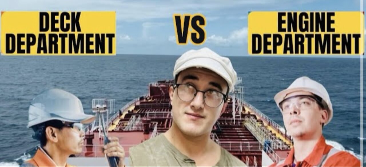 DECK VS ENGINE | MERCHANT MARINE