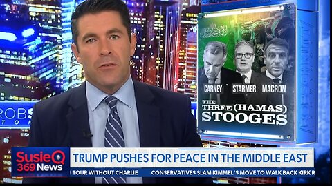TRUMP PUSHES FOR PEACE IN THE MIDDLE EAST 