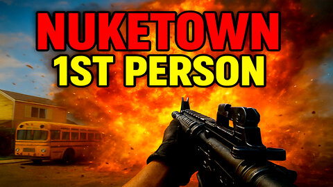 First Person Nuketown Gun Game in Fortnite Feels Just Like Call of Duty!