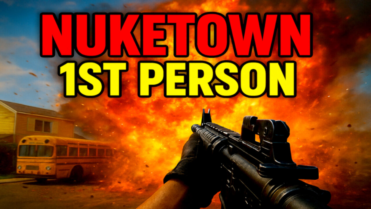 First Person Nuketown Gun Game in Fortnite Feels Just Like Call of Duty!