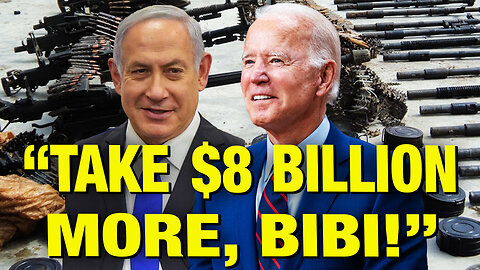 Biden Is ADDICTED To Giving Weapons To Israel!