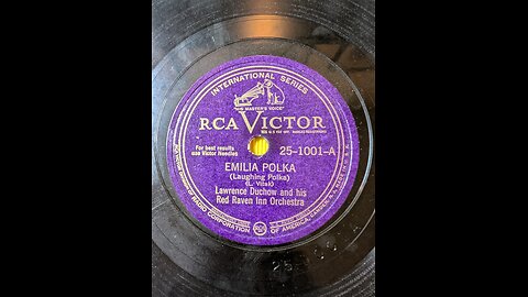 RCA Victor 25-1001A Emilia Polka