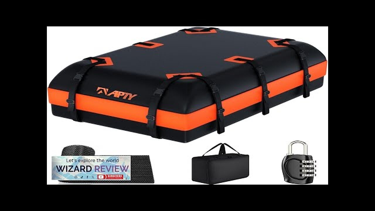 21 Cubic Feet Car Rooftop Cargo Bag Carrier Soft Roof Top Luggage Review